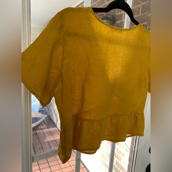 100% Linen Top - Picture 5 of 14